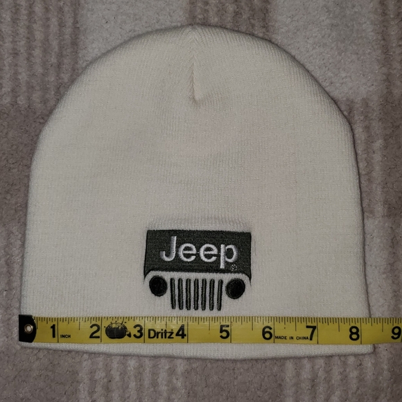 5 for $20 | Jeep Embroidered Grill Logo Small Beanie - Picture 9 of 10